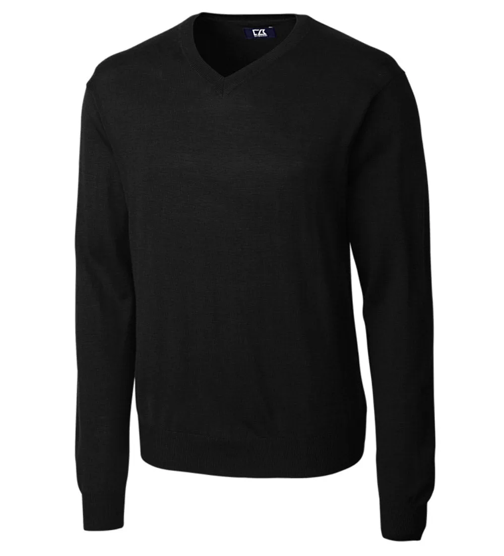 Cutter & Buck Douglas Washable Merino Blend V-neck Sweater