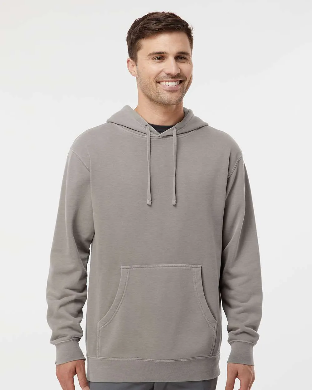 Independent Trading Co. Midweight Pigment-Dyed Hooded Sweatshirt PRM4500