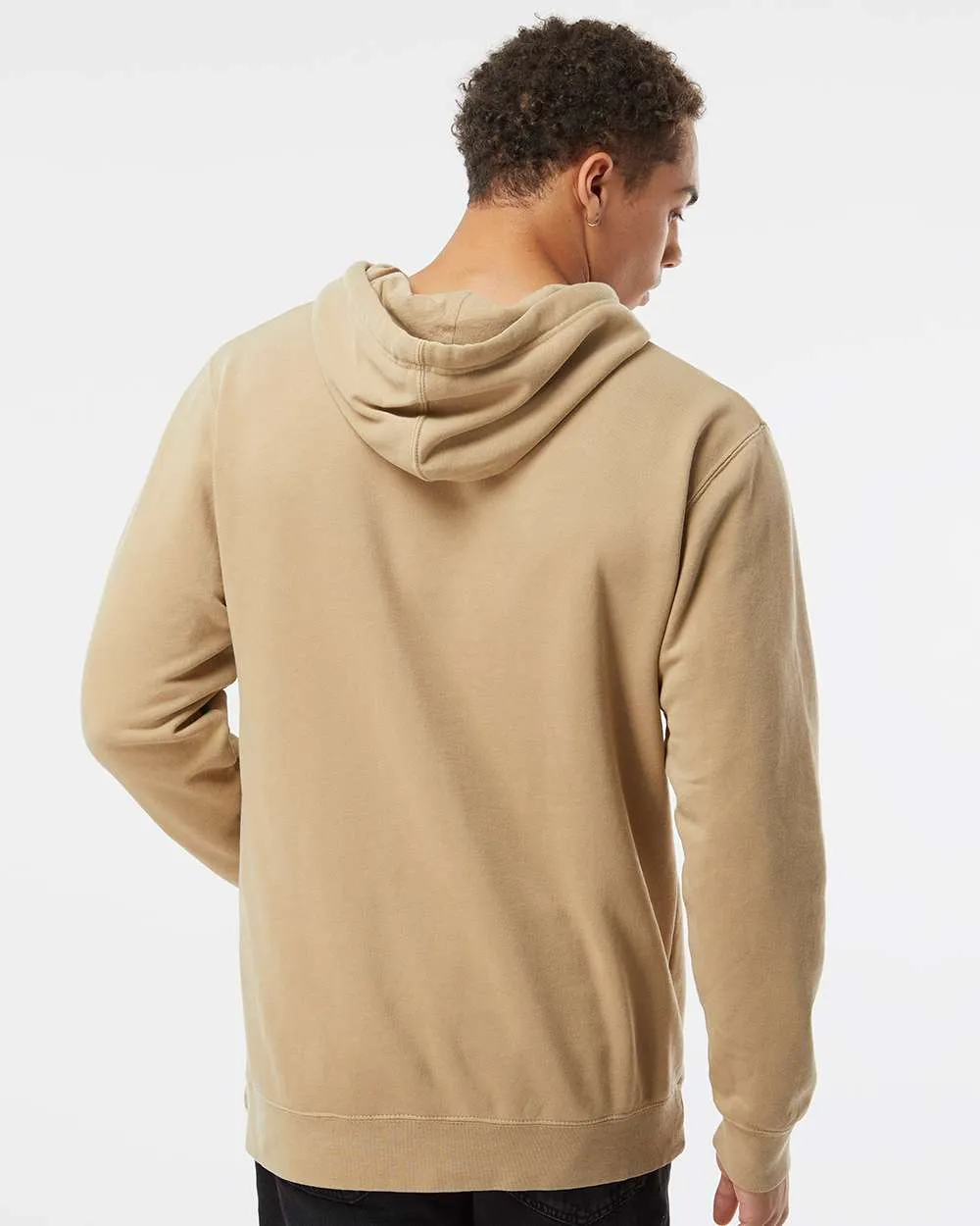 Independent Trading Co. Midweight Pigment-Dyed Hooded Sweatshirt PRM4500