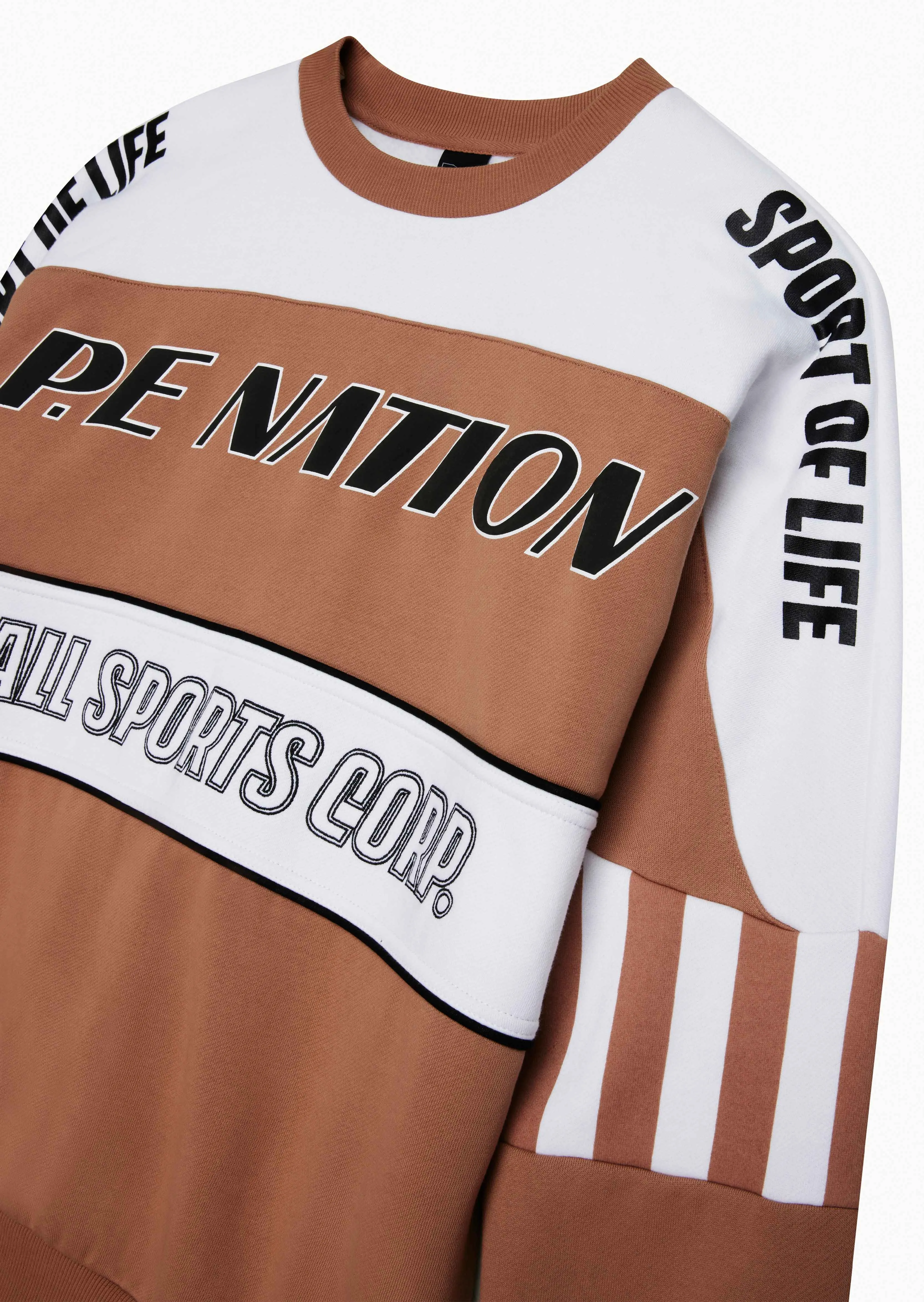 TRACK RECORD SWEAT IN CAMEL
